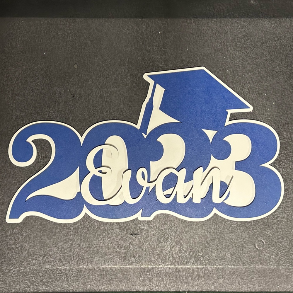 Personalized graduation prop